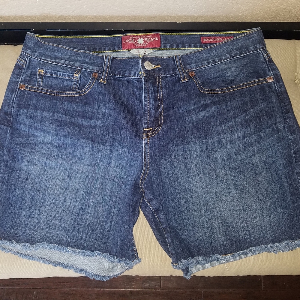 Lucky Brand ☆ SZ 12 ☆ Dark Wash Shorts